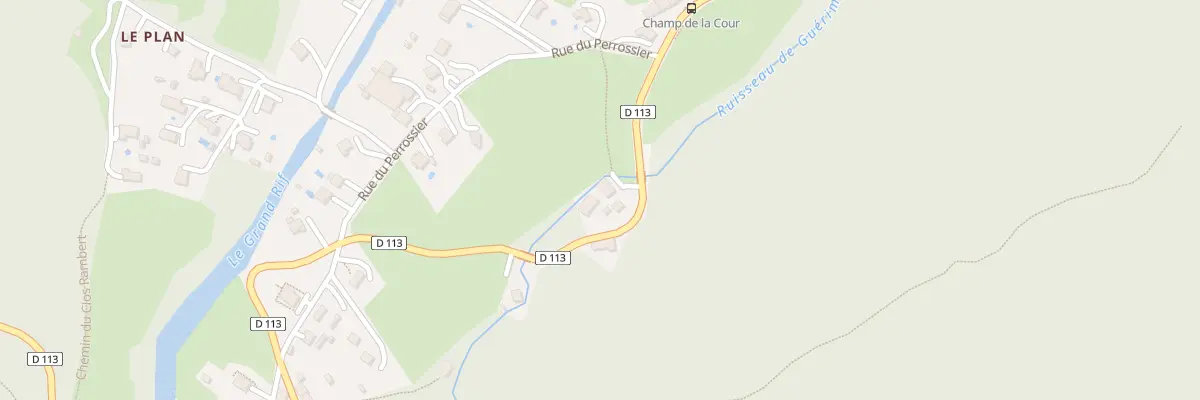 Plan du 5112 Champ de la Cour à Saint-Barthélemy-de-Séchilienne