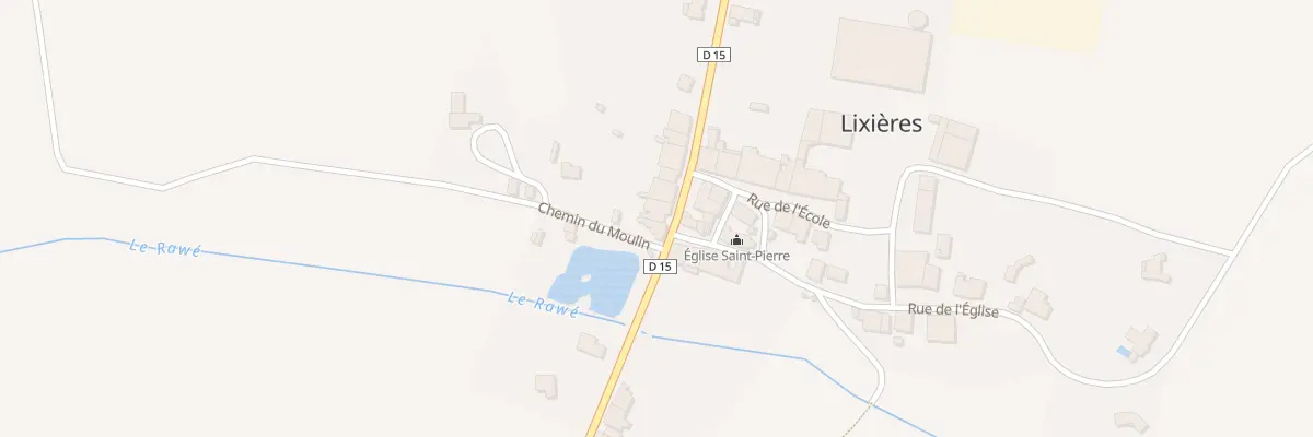 Plan du 7 Gr Grand Rue à Fléville-Lixières