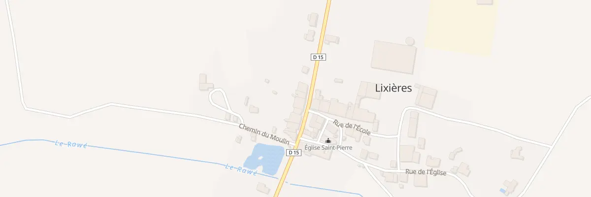 Plan du 13 Gr Grand Rue à Fléville-Lixières