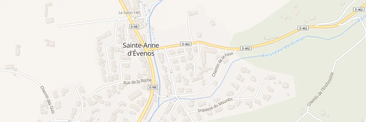 Plan du 42 Imp des Mas de Sainte Anne à Évenos