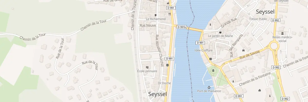 Plan du 4 Rue de l’Eglise à Seyssel