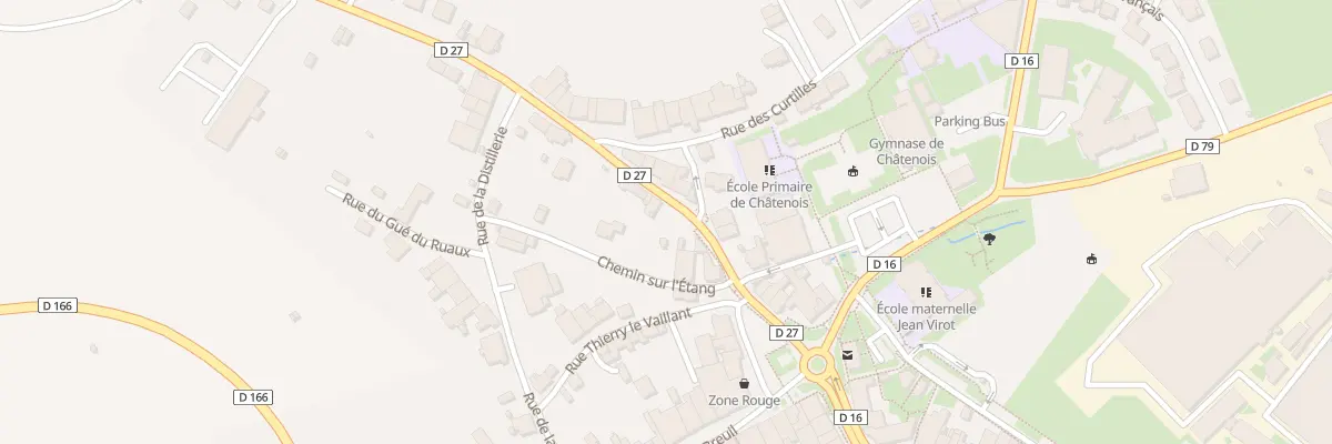 Plan du 5 Rue du 14 Sept 1944 à Châtenois