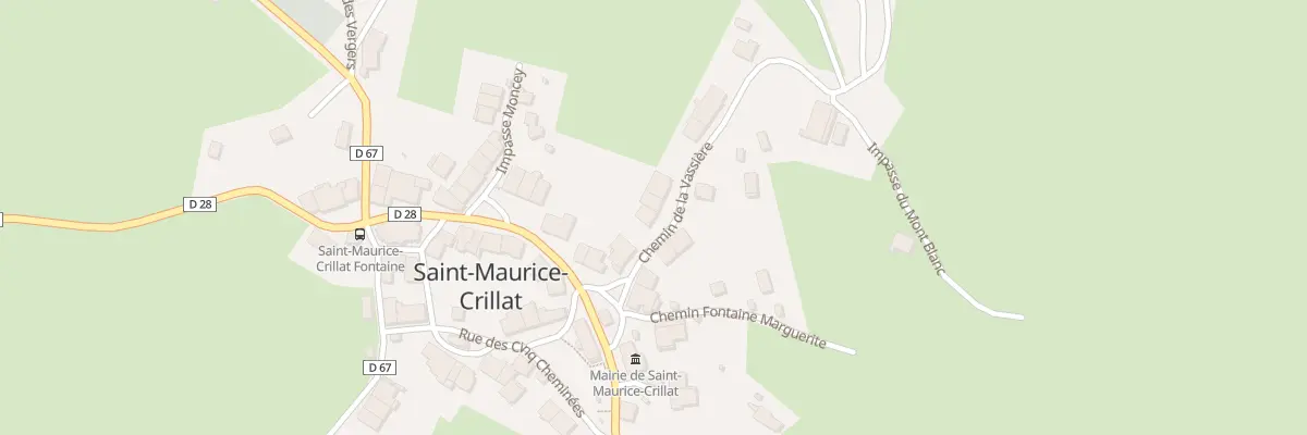 Plan du 7 Che de la Vassière à Saint-Maurice-Crillat