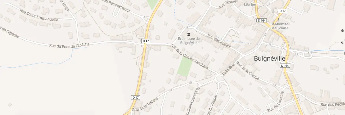 Plan du 94 Rue de la Corvée Vanchère à Bulgnéville