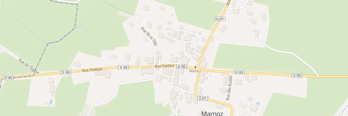 Plan du 16 Rue Pasteur à Marnoz