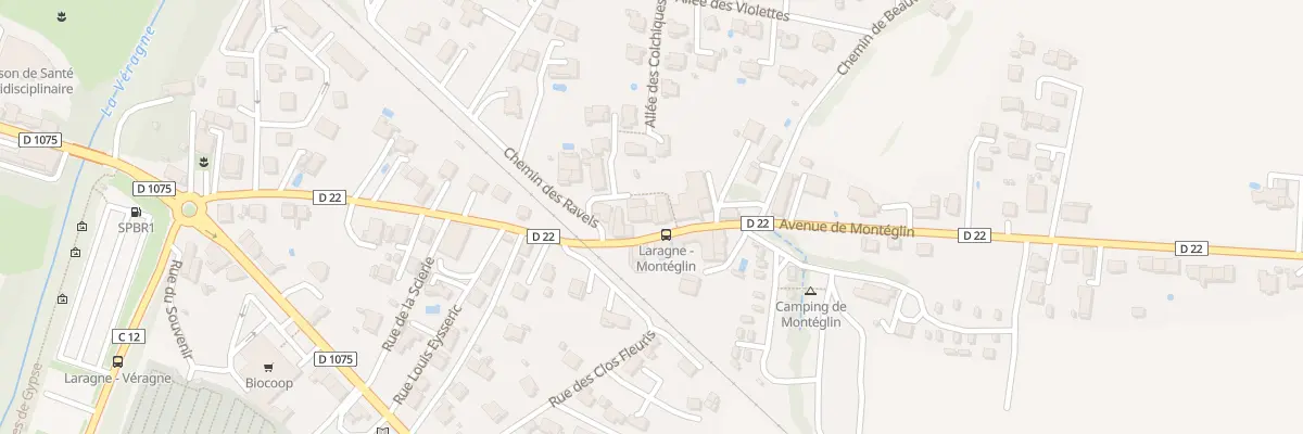 Plan du 33 Av de Montéglin à Laragne-Montéglin