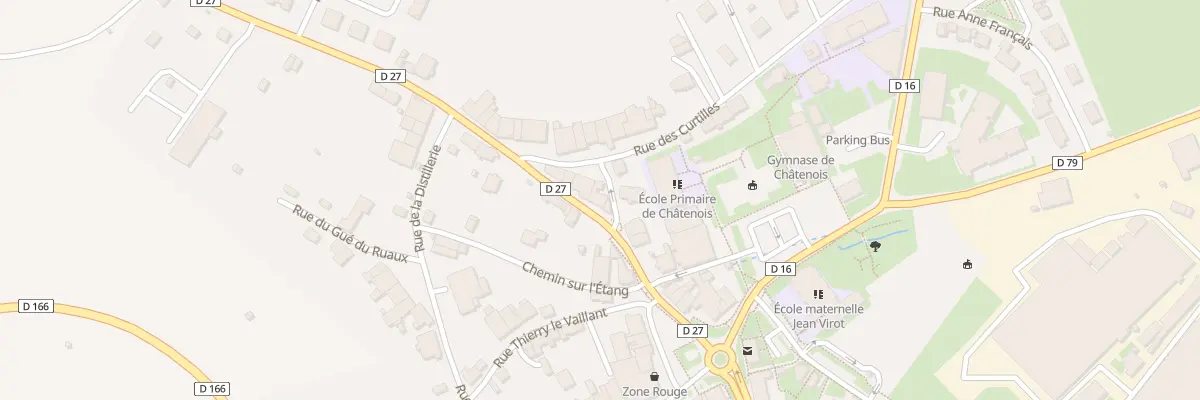 Plan du 10 Rue du 14 Sept 1944 à Châtenois