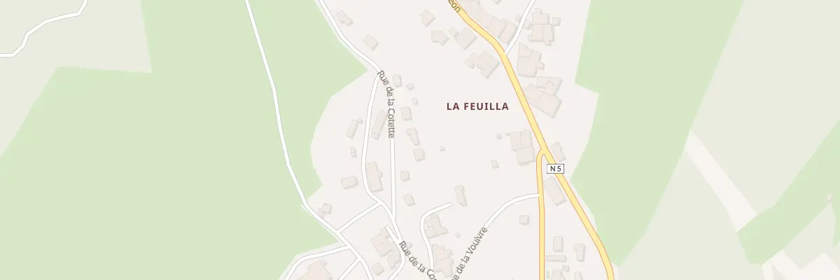 Plan du 8 Rue de la Cotette à Montrond