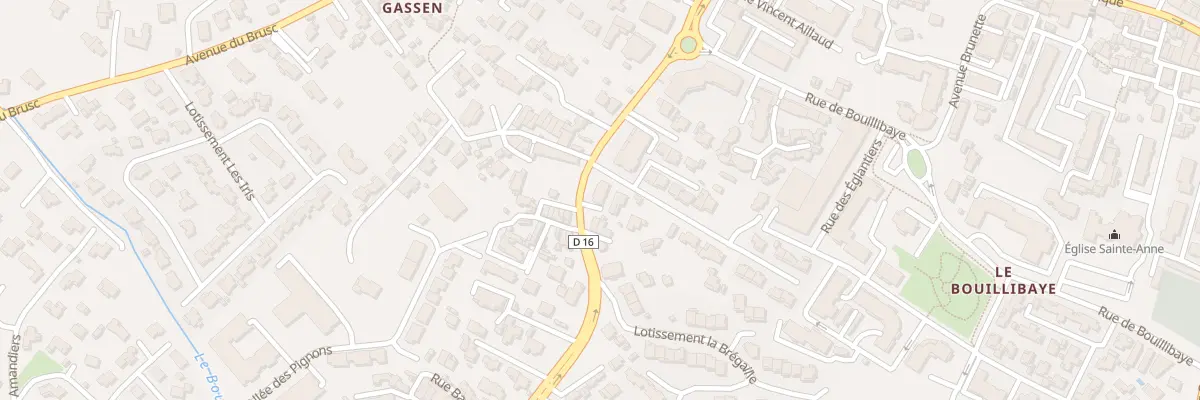 Plan du 319 Av Laënnec à Six-Fours-les-Plages