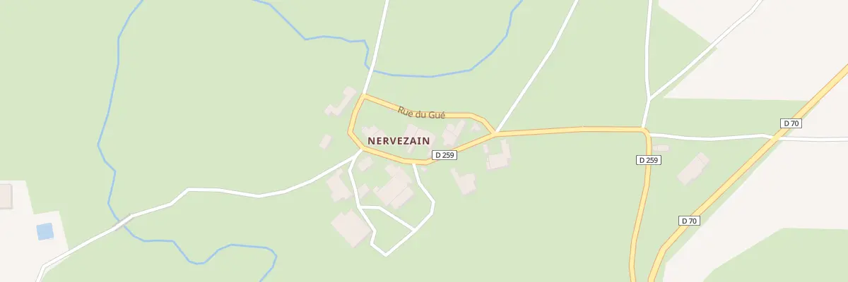 Plan du 5 Rue du Gue à Vauconcourt-Nervezain