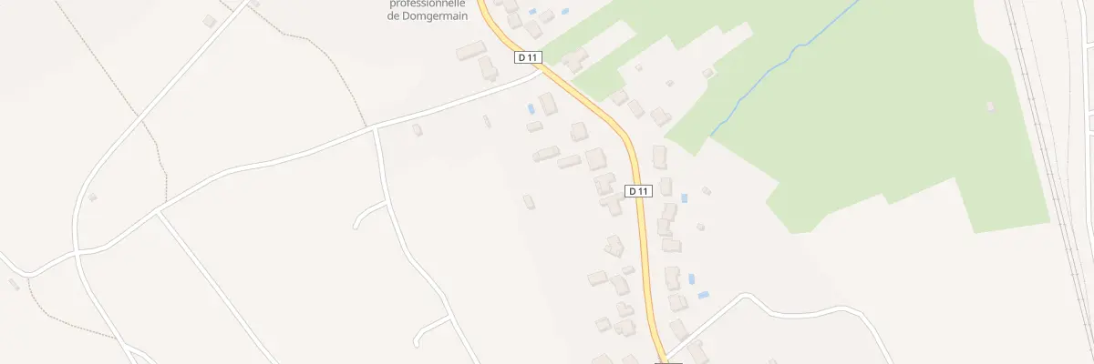 Plan du 35 Rue de la Rosière à Domgermain