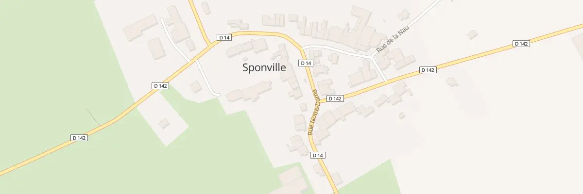 Plan du 9 Rue Notre-dame à Sponville