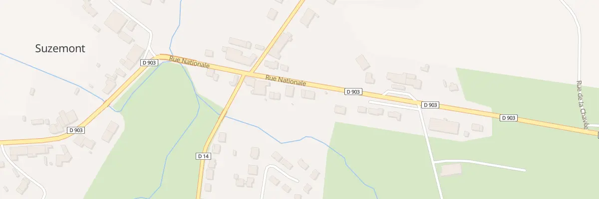 Plan du 96 Rue Nationale à Hannonville-Suzémont
