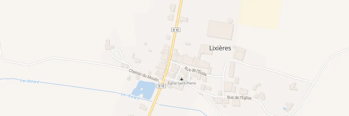 Plan du 14 Gr Grand Rue à Fléville-Lixières