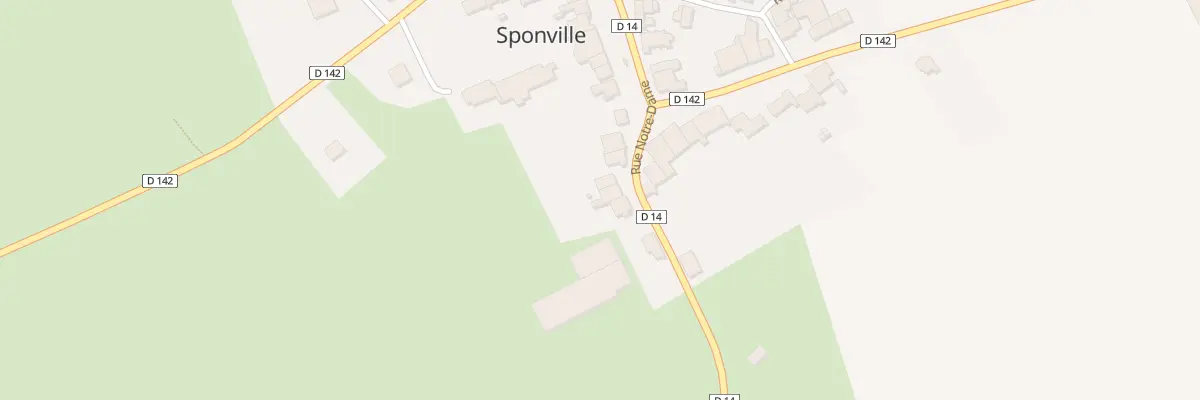 Plan du 4 Rue Notre-dame à Sponville