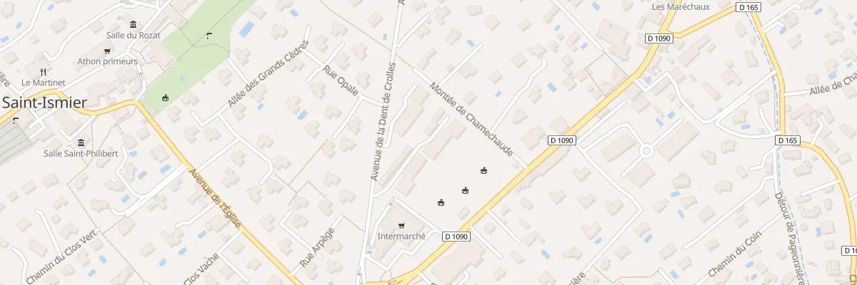 Plan du 6196 Clos Marchand à Saint-Ismier