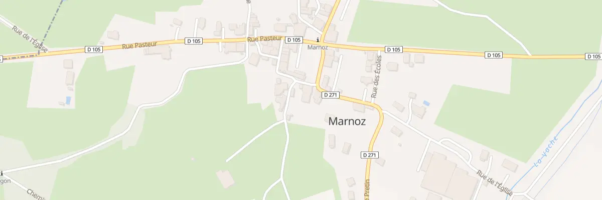 Plan du 2 Che des Vignes à Marnoz