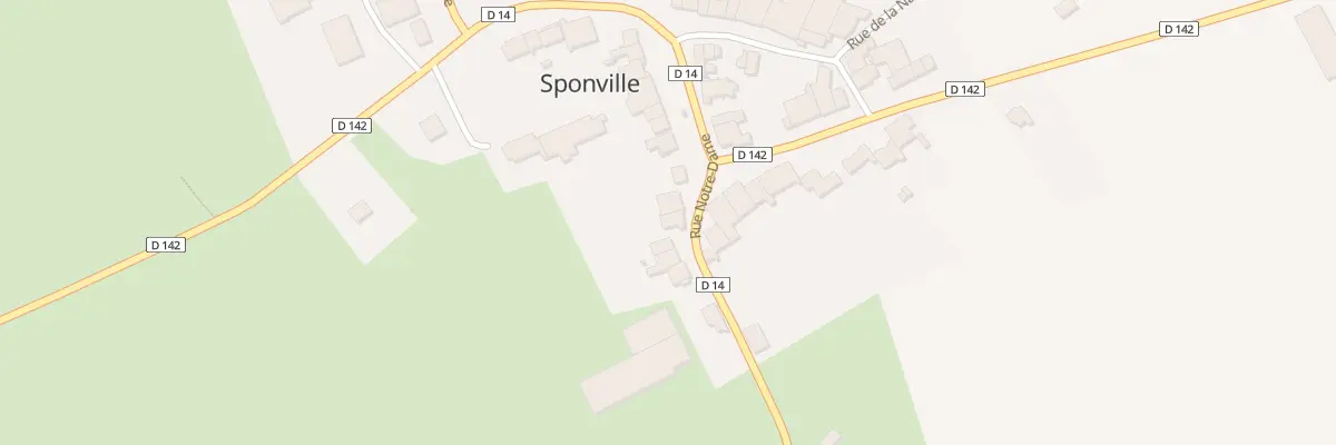 Plan du 5 Rue Notre-dame à Sponville