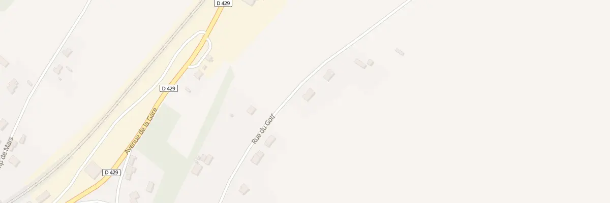 Plan du 18 Rue du Golf à Martigny-les-Bains