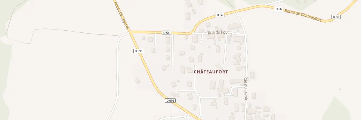 Plan du 5434F Chateaufort à Motz