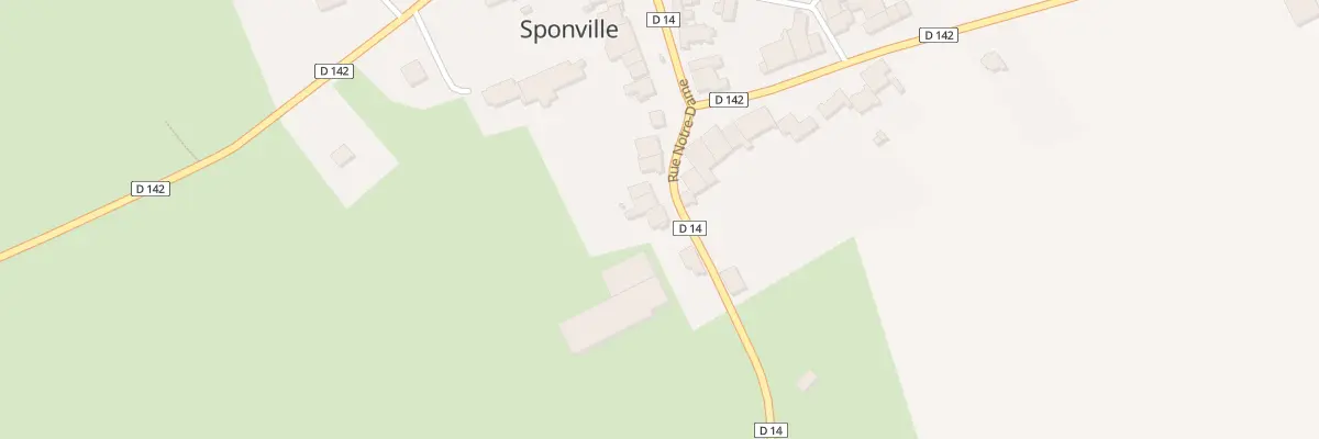 Plan du 3 Rue Notre-dame à Sponville