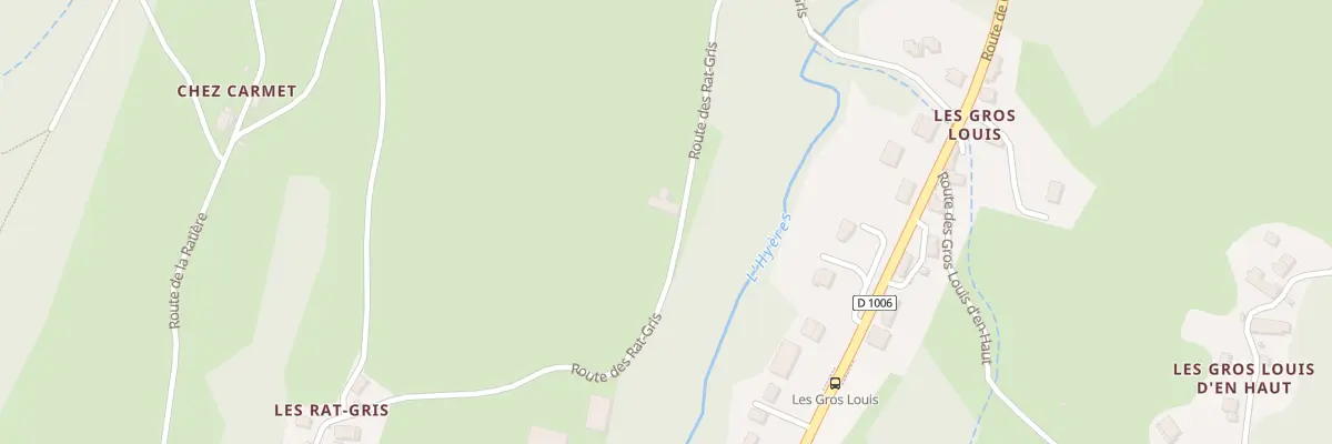 Plan du 490 Rte des Rat-Gris à Saint-Thibaud-de-Couz