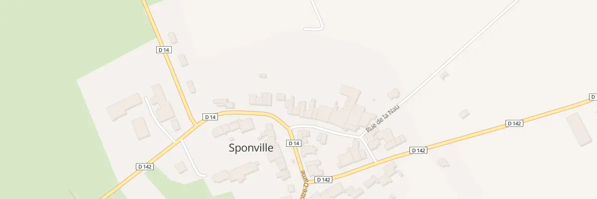Plan du 24 Rue de Lentille à Sponville