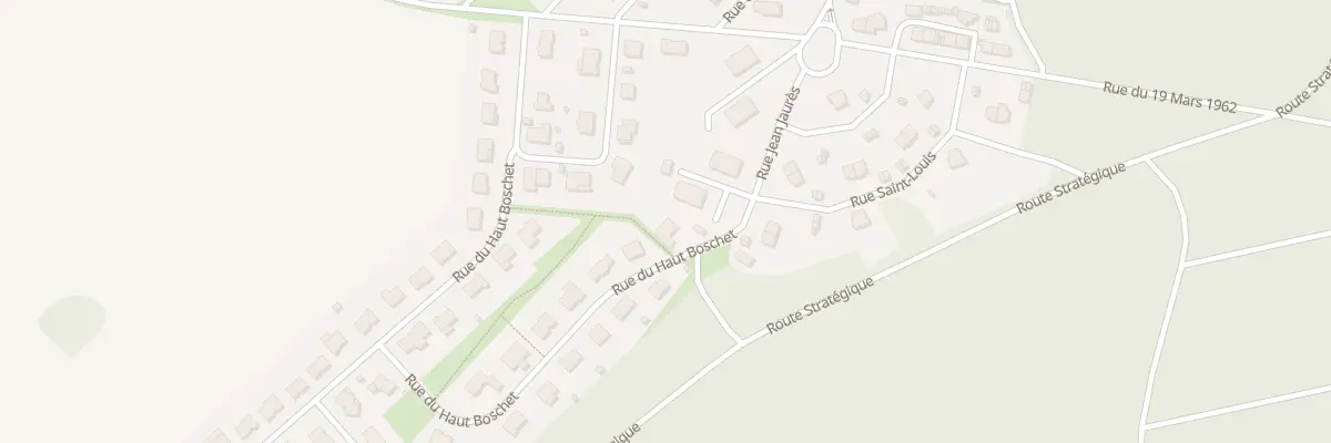 Plan du 2B Rue du Haut Boschet à Morfontaine