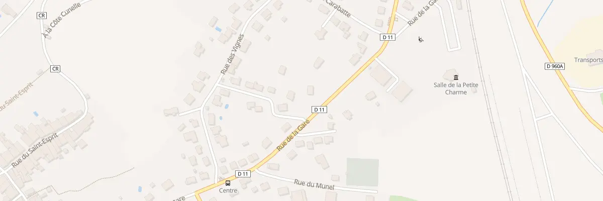 Plan du 26 Rue de la Gare à Domgermain