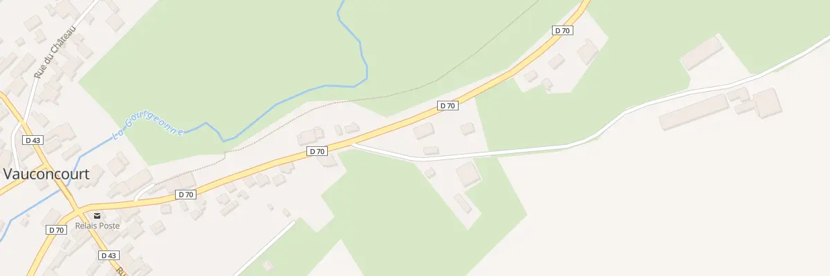 Plan du 2 Rue du Vieux Fourneau à Vauconcourt-Nervezain