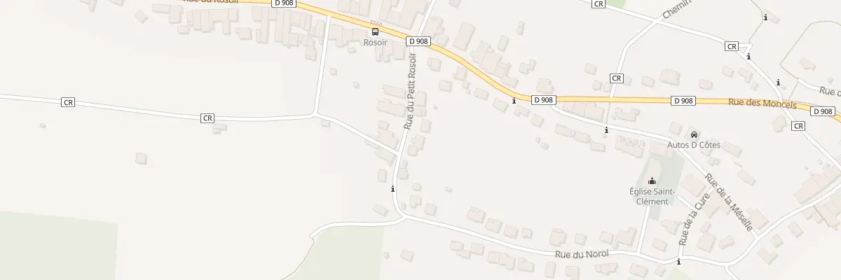 Plan du 9 Rue du Petit Rosoir à Lagney