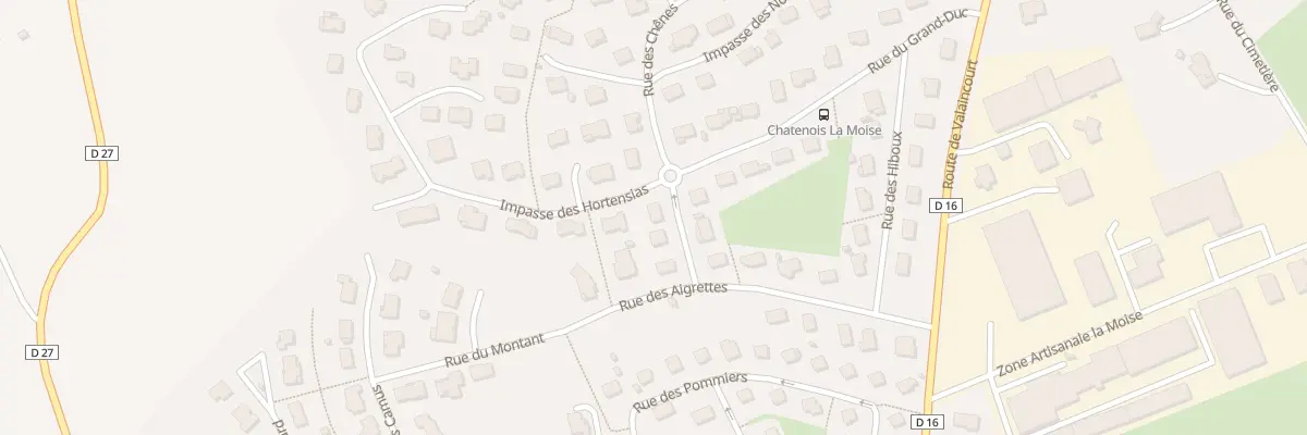 Plan du 17 Lot La Moise à Châtenois
