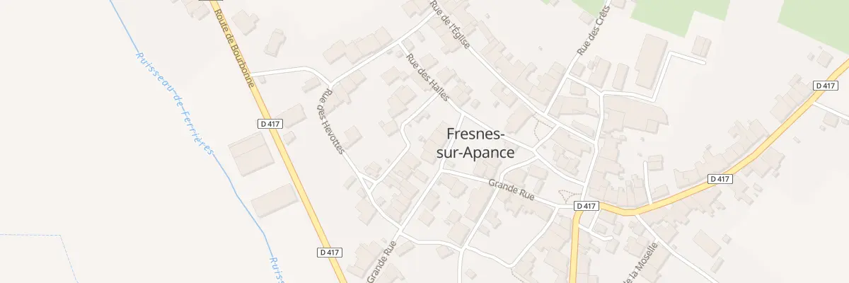 Plan du 12 Rue Grande Rue à Fresnes-sur-Apance