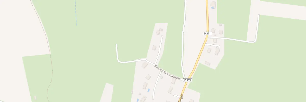 Plan du 1 Rue de la Couronne à Marnoz