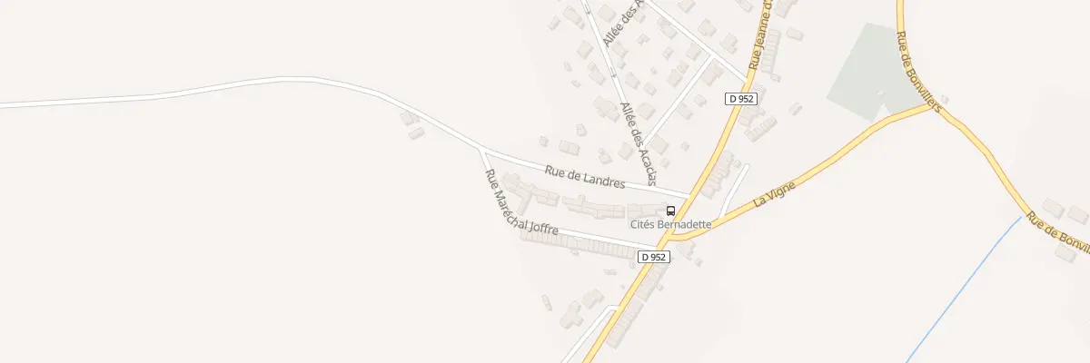 Plan du 15 Rue de Landres à Mont-Bonvillers