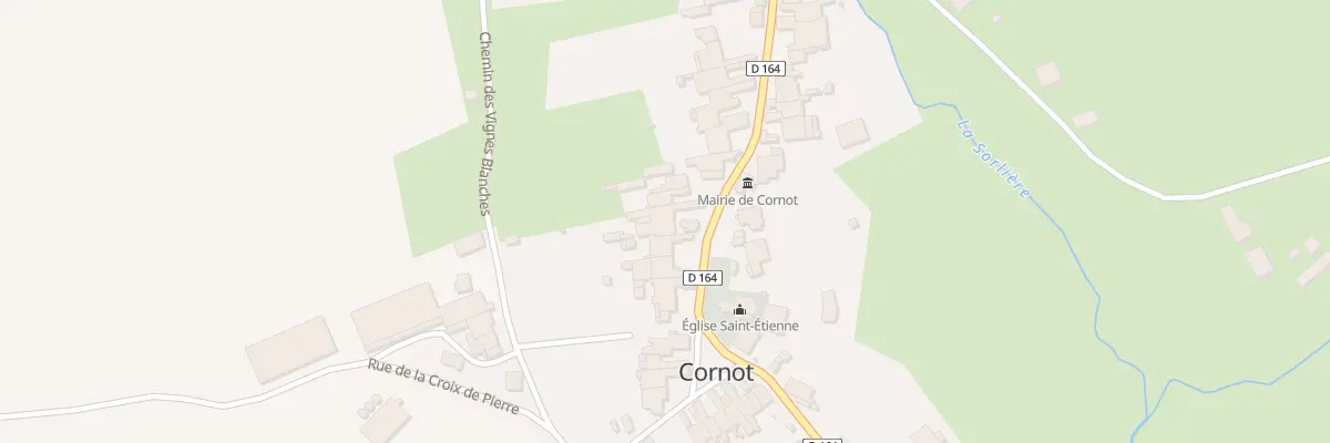 Plan du 7 Rue du Tertre à Cornot