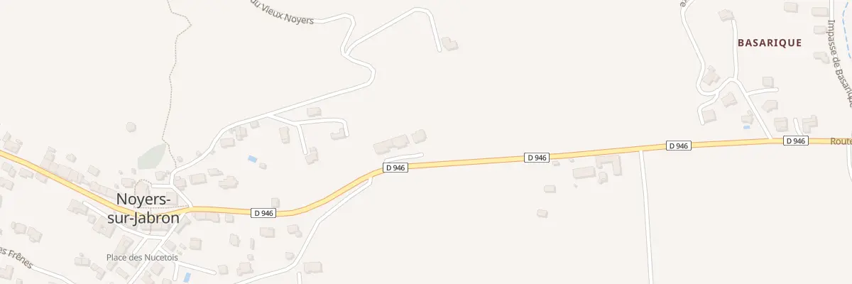 Plan du 5010 La Ribiere à Noyers-sur-Jabron