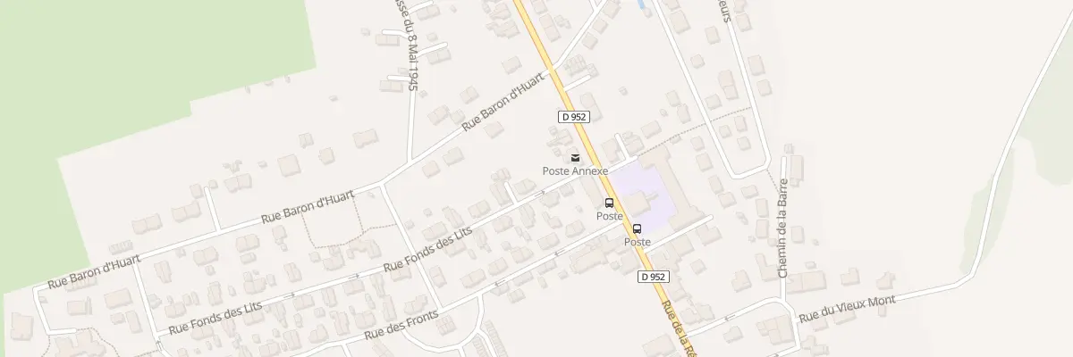 Plan du 22 Rue Fonds des Lits à Mont-Bonvillers
