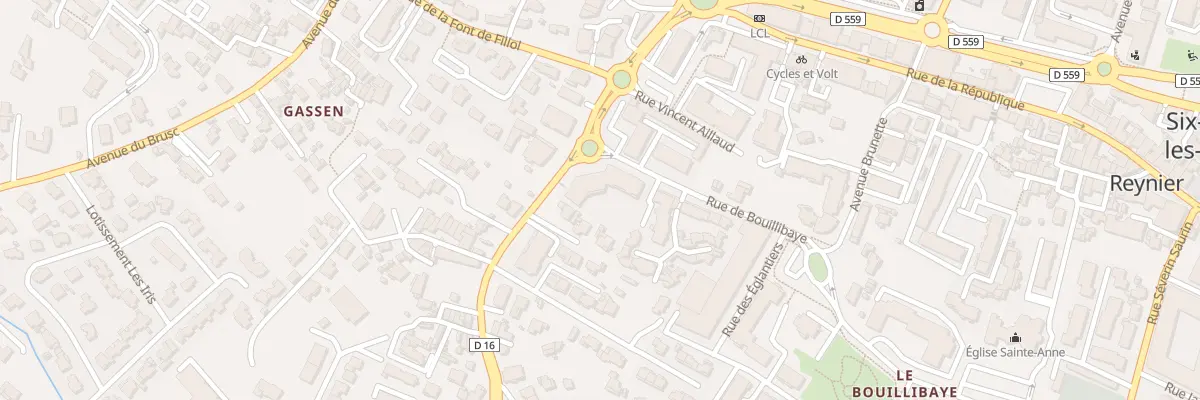 Plan du 185 Av Laënnec à Six-Fours-les-Plages