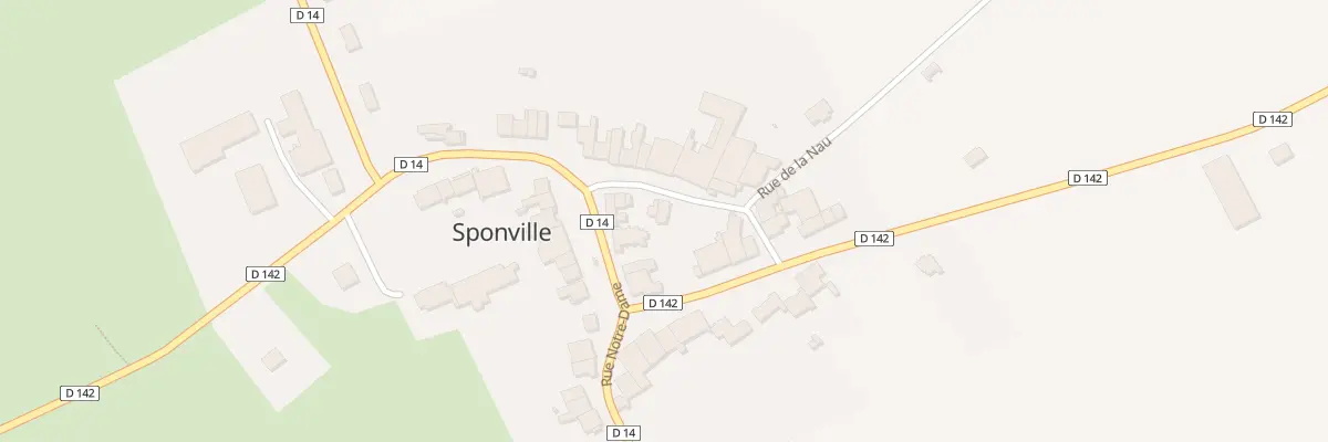 Plan du 30 Rue de Lentille à Sponville
