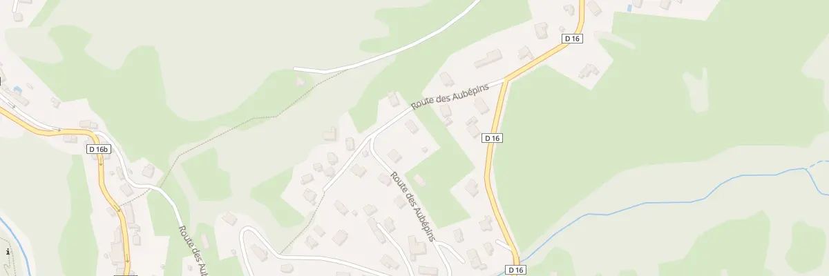 Plan du 54 Rte des Aubépins à Valserhône