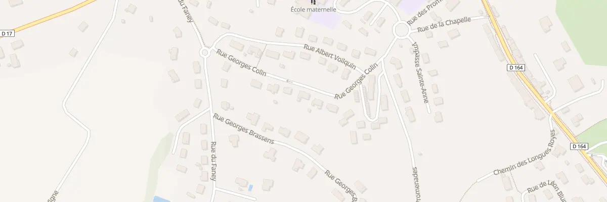 Plan du 152 Rue Georges Colin à Bulgnéville