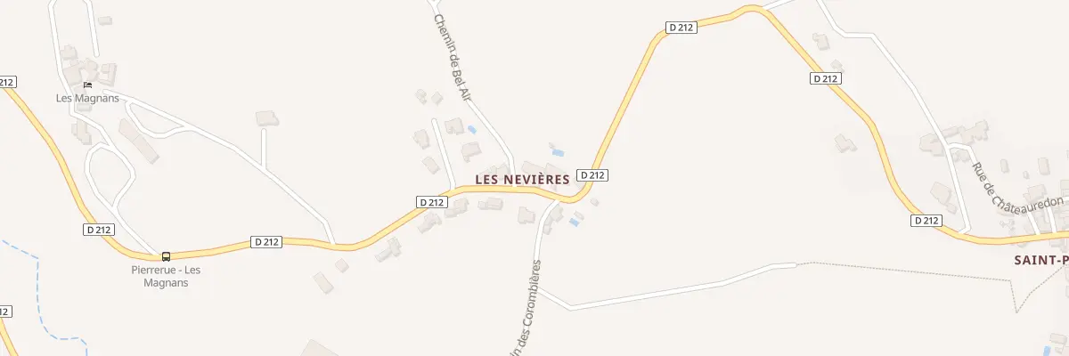 Plan du 5033 Hameau de Nevieres à Pierrerue