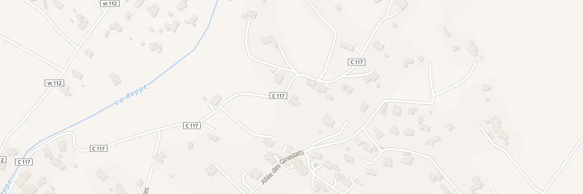 Plan du 640 Che des Ginestes au Beausset