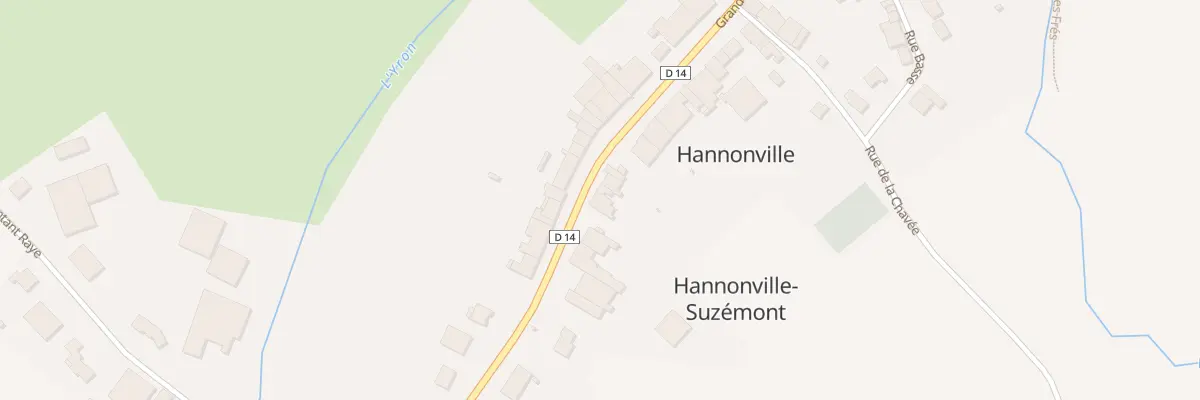 Plan du 55 Gr Grand Rue à Hannonville-Suzémont