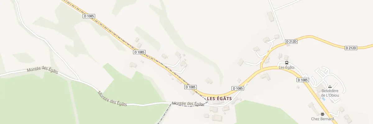 Plan du 5225 Les Egats à Valjouffrey