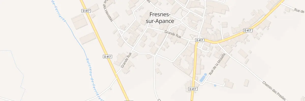 Plan du 6 Rue du Sauveu à Fresnes-sur-Apance