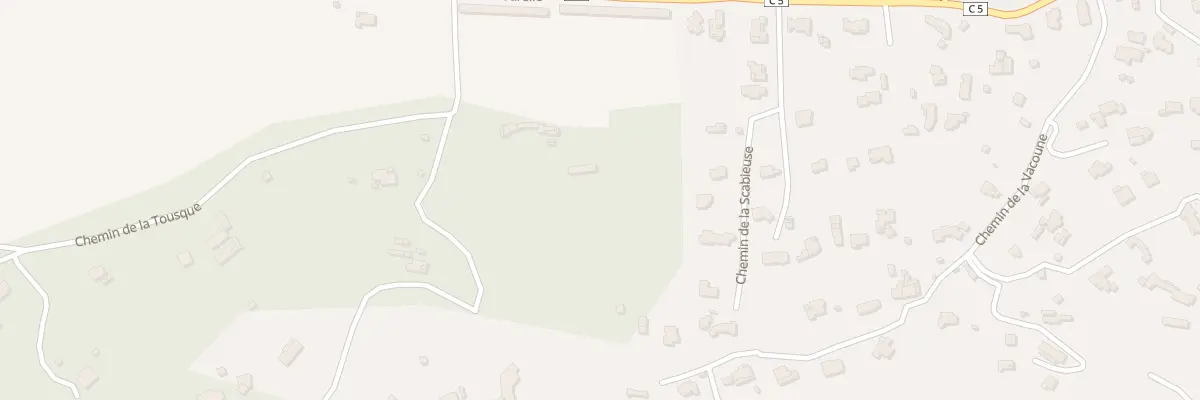 Plan du 97 Che de la Tousque à Ollioules