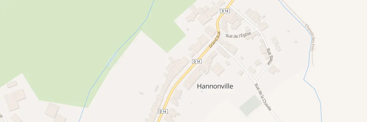 Plan du 36 Gr Grand Rue à Hannonville-Suzémont