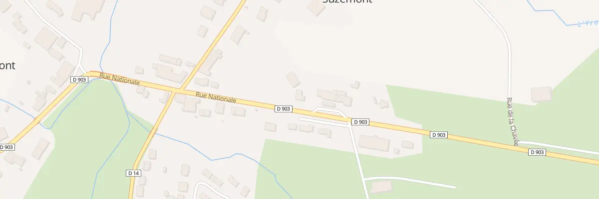 Plan du 99 Rue Nationale à Hannonville-Suzémont